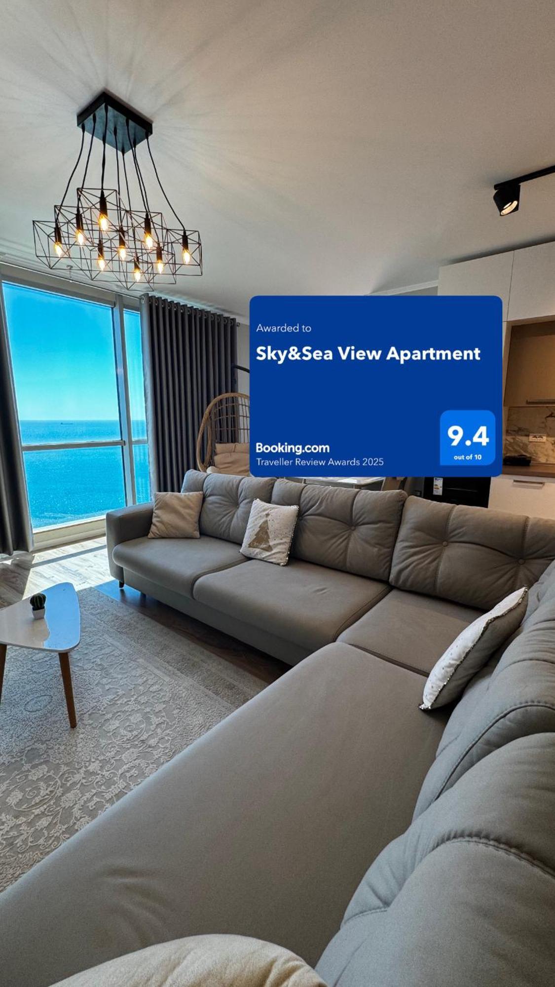 Sky & Sea View Luxury Apartments Dıraç Dış mekan fotoğraf